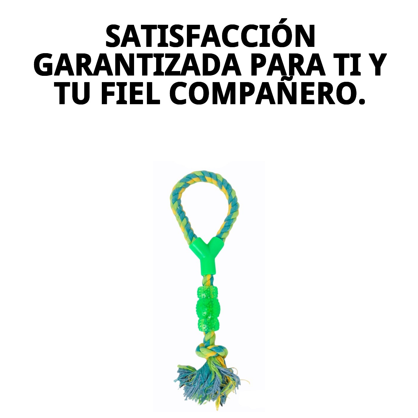 Mordedor Lanzadera WOW 40 cm Moly | Juguete Resistente para Lanzar, Morder y Jugar al Aire Libre