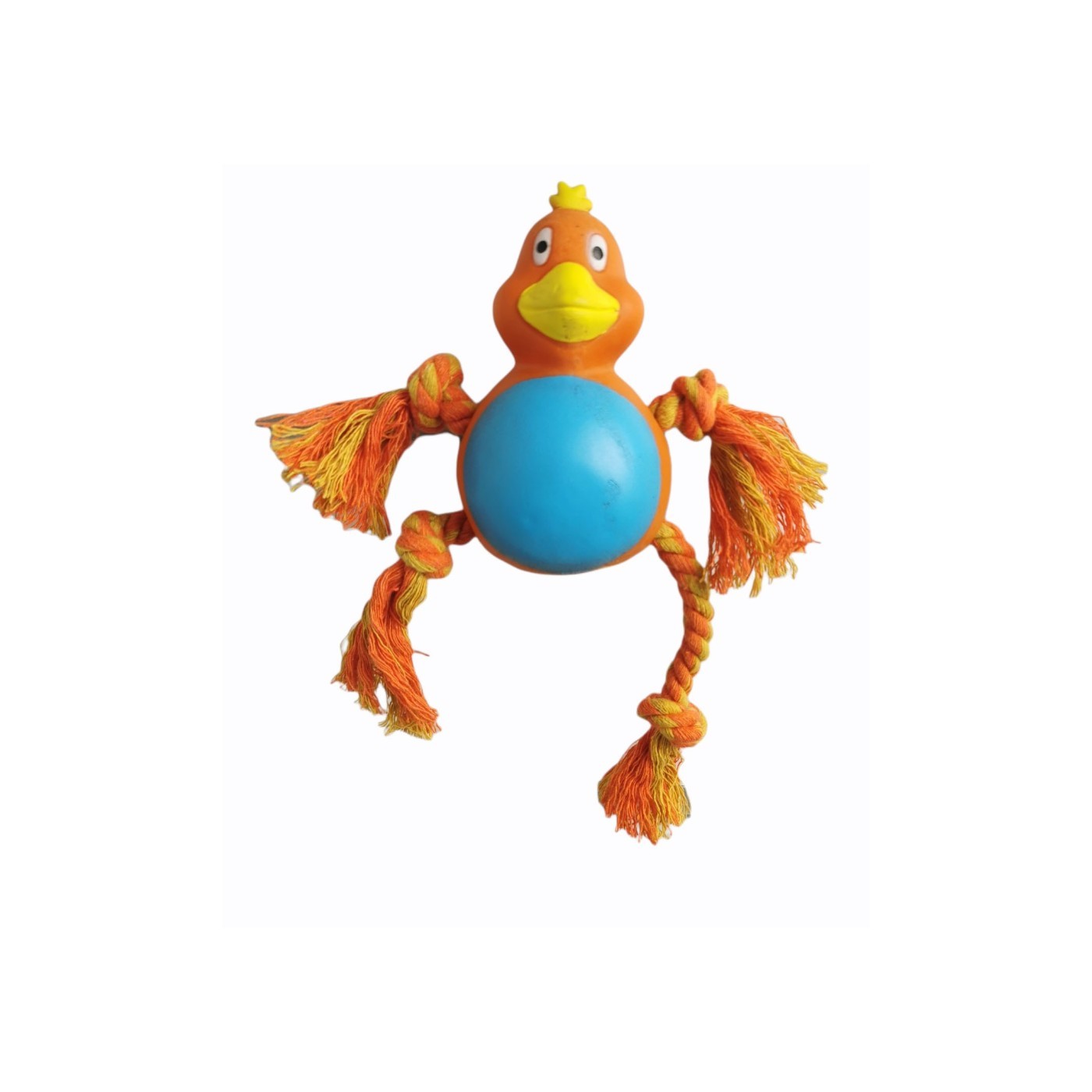 Mordedor Pollito para Perros 21 cm Moly | Juguete Resistente y Divertido para Masticar