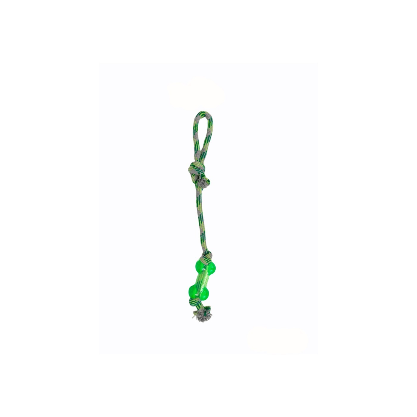 Mordedor TPR 50 cm Green Moly | Juguete XL Resistente para Perros Grandes y Muy Activos