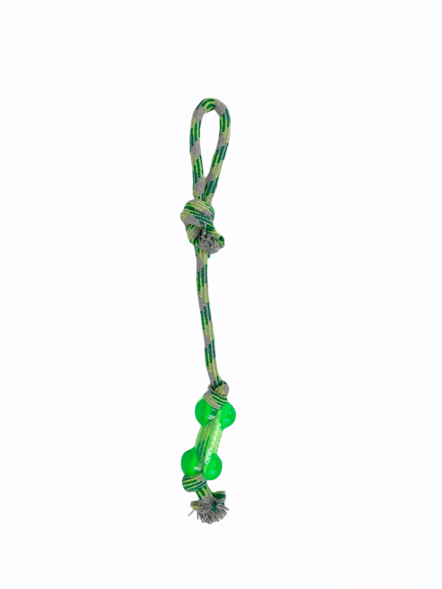 Mordedor TPR 50 cm Green Moly | Juguete XL Resistente para Perros Grandes y Muy Activos