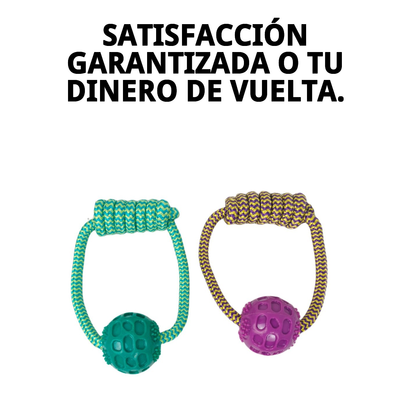 Mordedor TPR Redondo Collection Dior Pet Moly | Juguete Resistente y Elegante para Perros