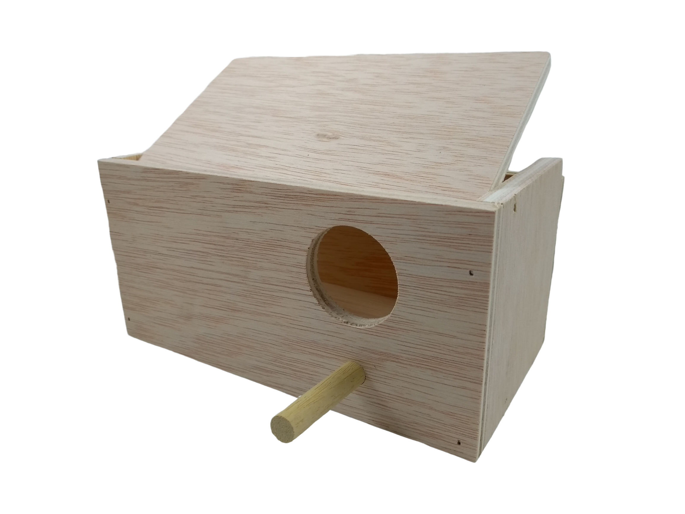 NIDO PERIQUITO MADERA 20x9,5x10,5