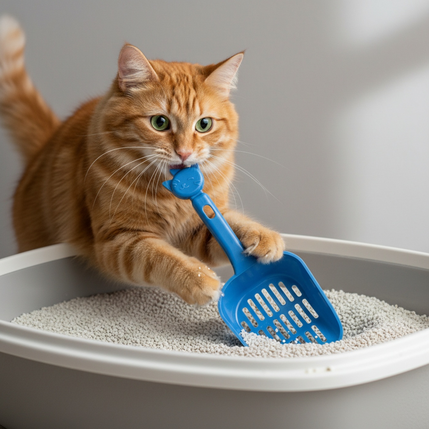 PALETA HIGIENICA C/FIGURA GATO