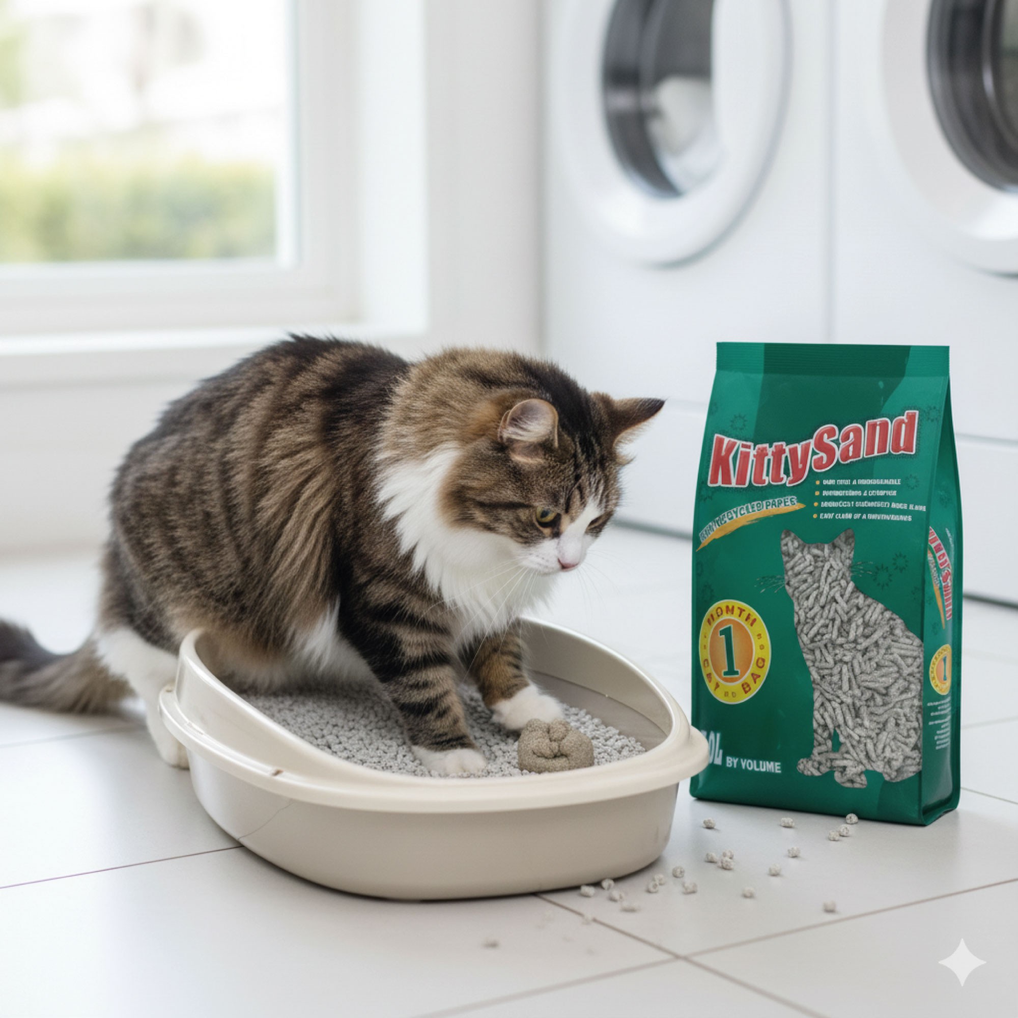 Papel Reciclado Ecológico 5 L | Lecho Absorbente Natural para Roedores y Gatos