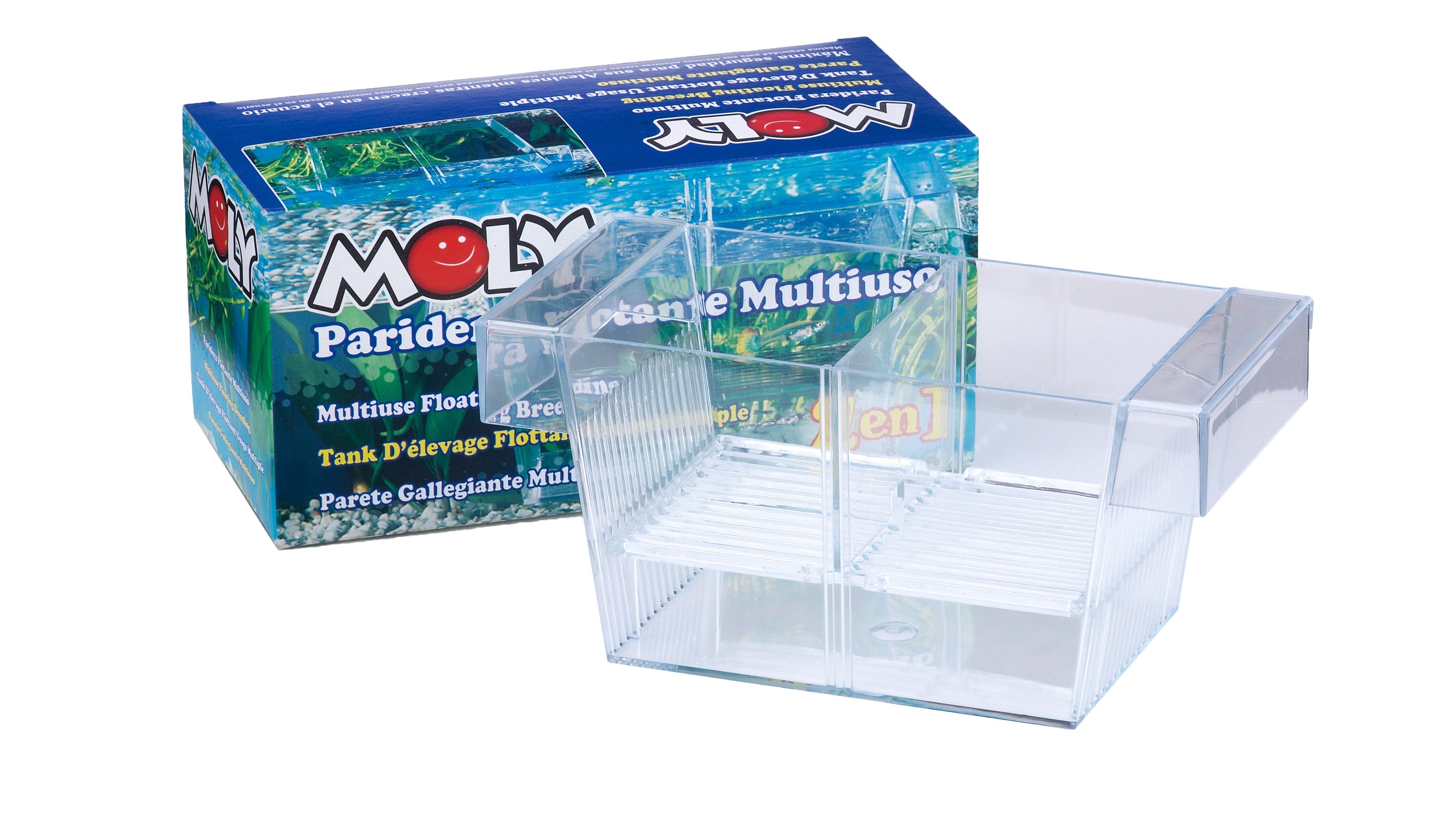 PARIDERA FLOTANTE 2 EN 1 MOLY 21X10X9,5 CM