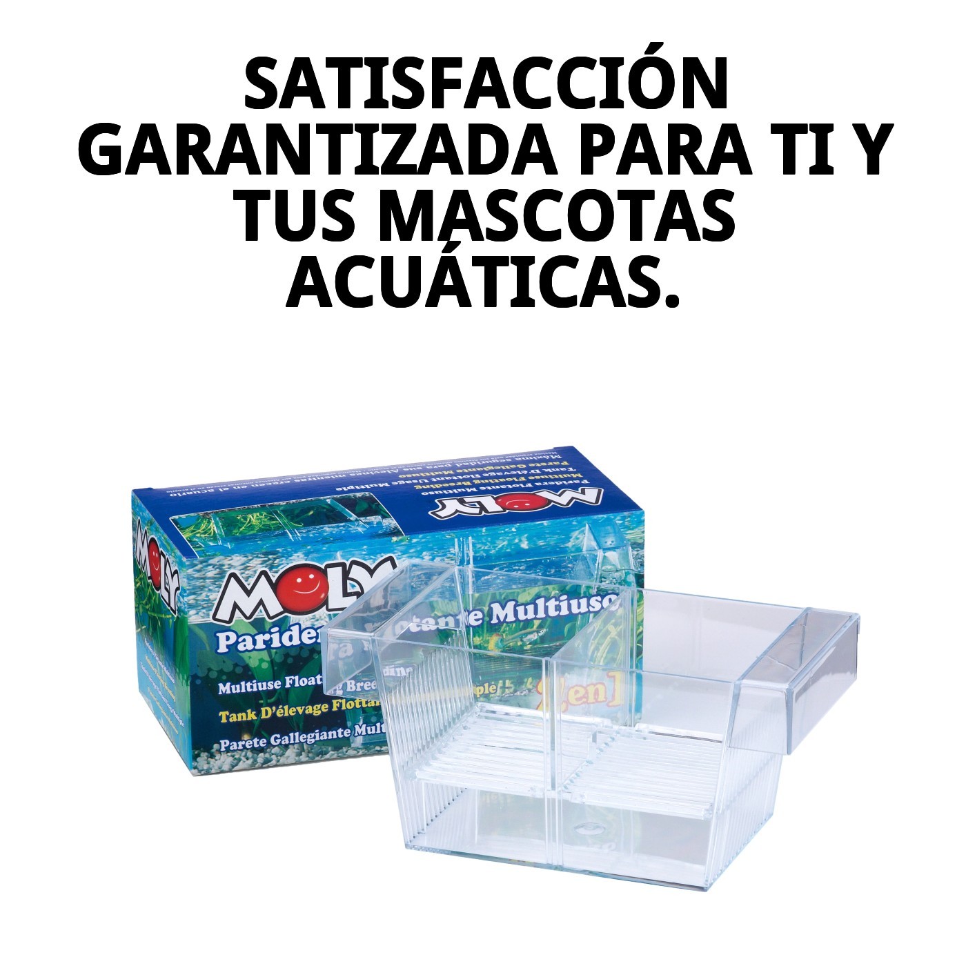 PARIDERA FLOTANTE 2 EN 1 MOLY 21X10X9,5 CM