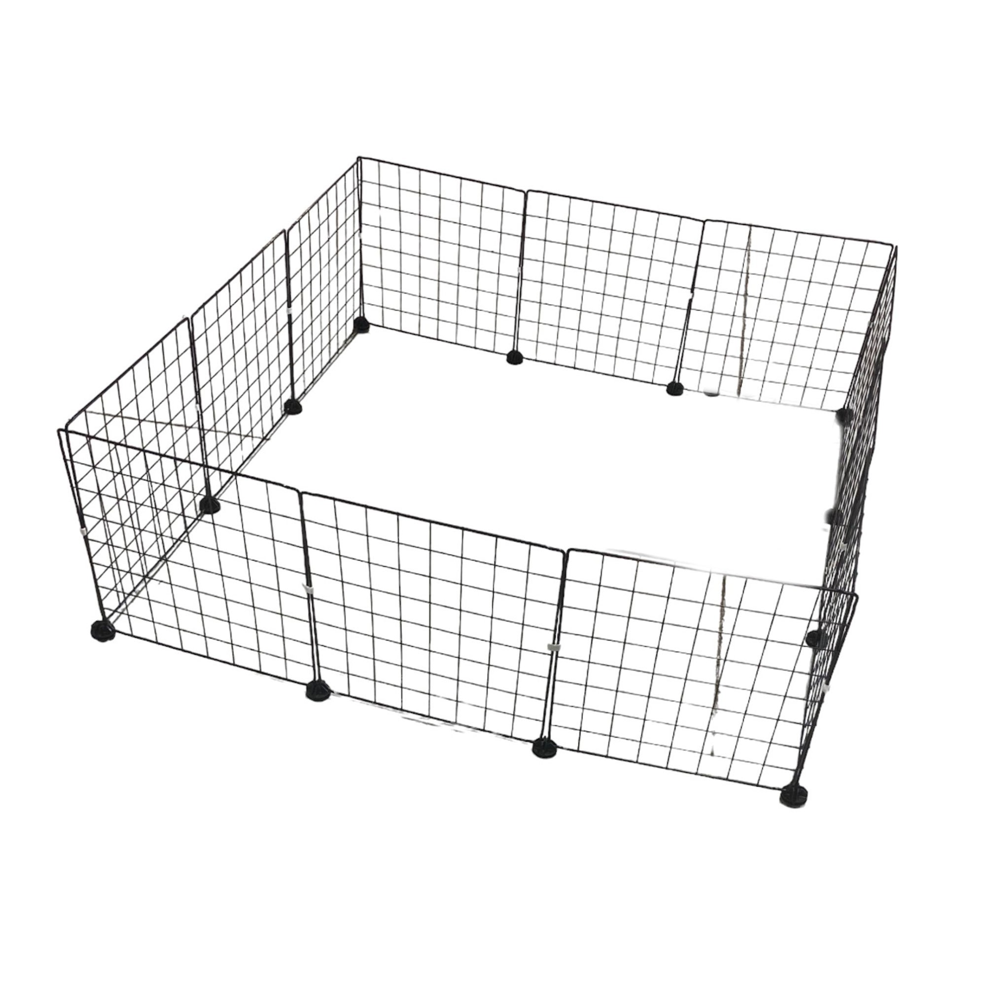 Parque para Perros 12 Piezas 35x35 cm | Corral Modular para Mascotas Ajustable y Seguro