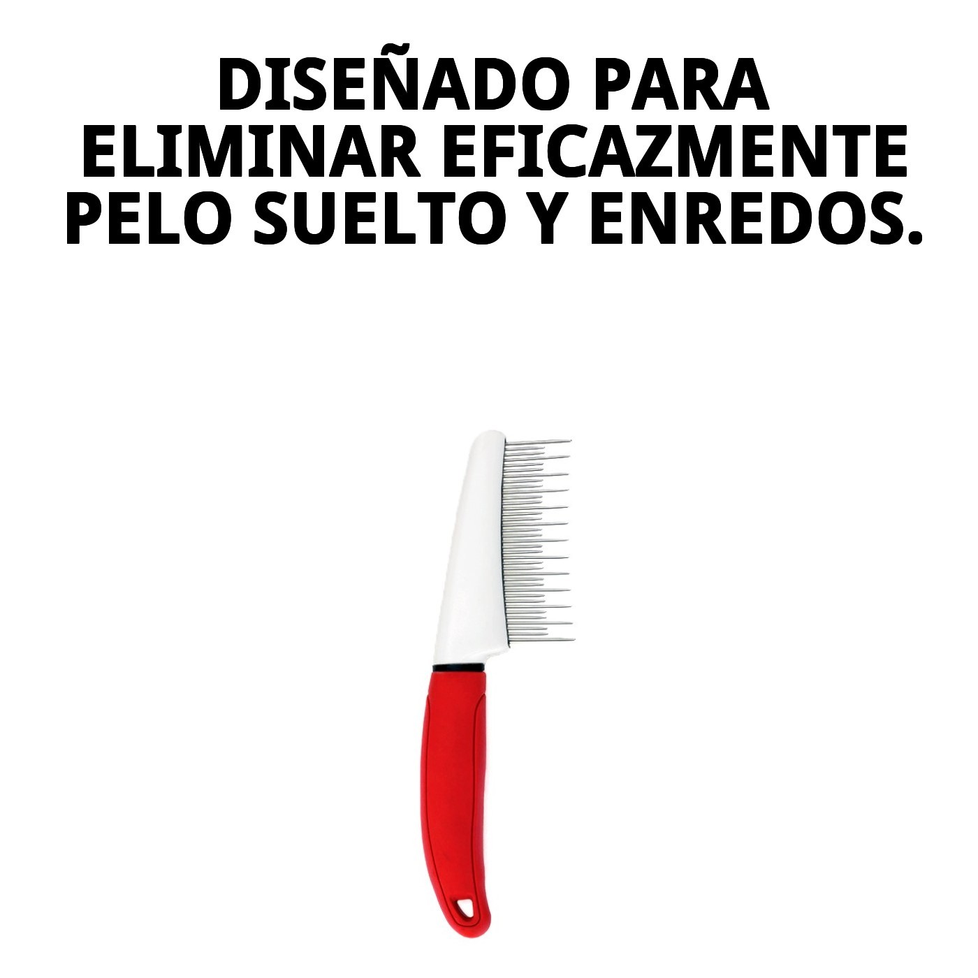 Peine Muda Moly Confort | Herramienta Profesional para Reducir la Caída de Pelo en Perros y Gatos