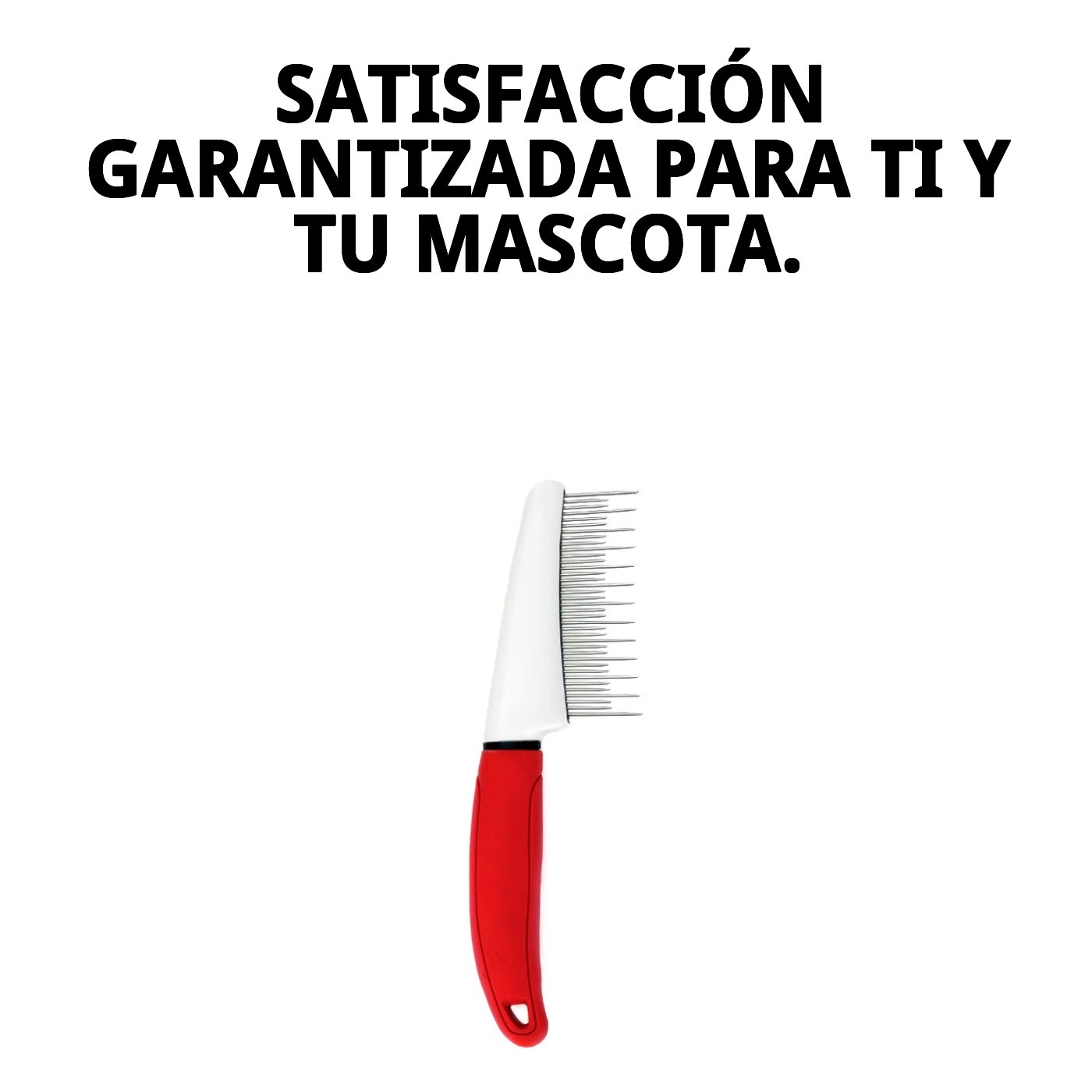 Peine Muda Moly Confort | Herramienta Profesional para Reducir la Caída de Pelo en Perros y Gatos