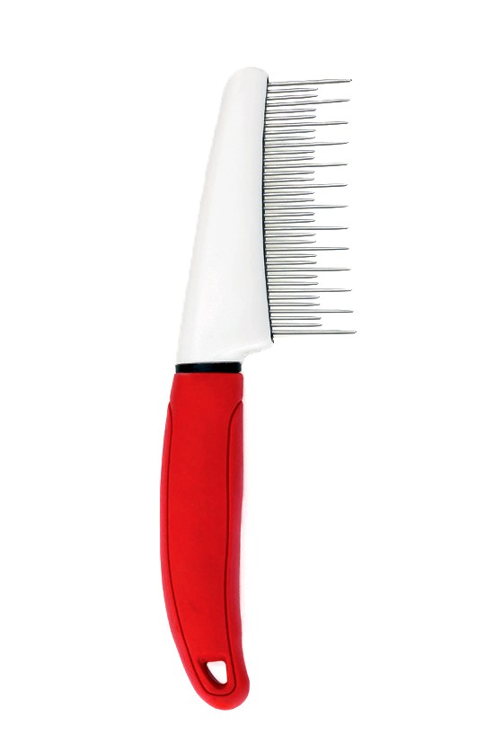 Peine Muda Moly Confort | Herramienta Profesional para Reducir la Caída de Pelo en Perros y Gatos