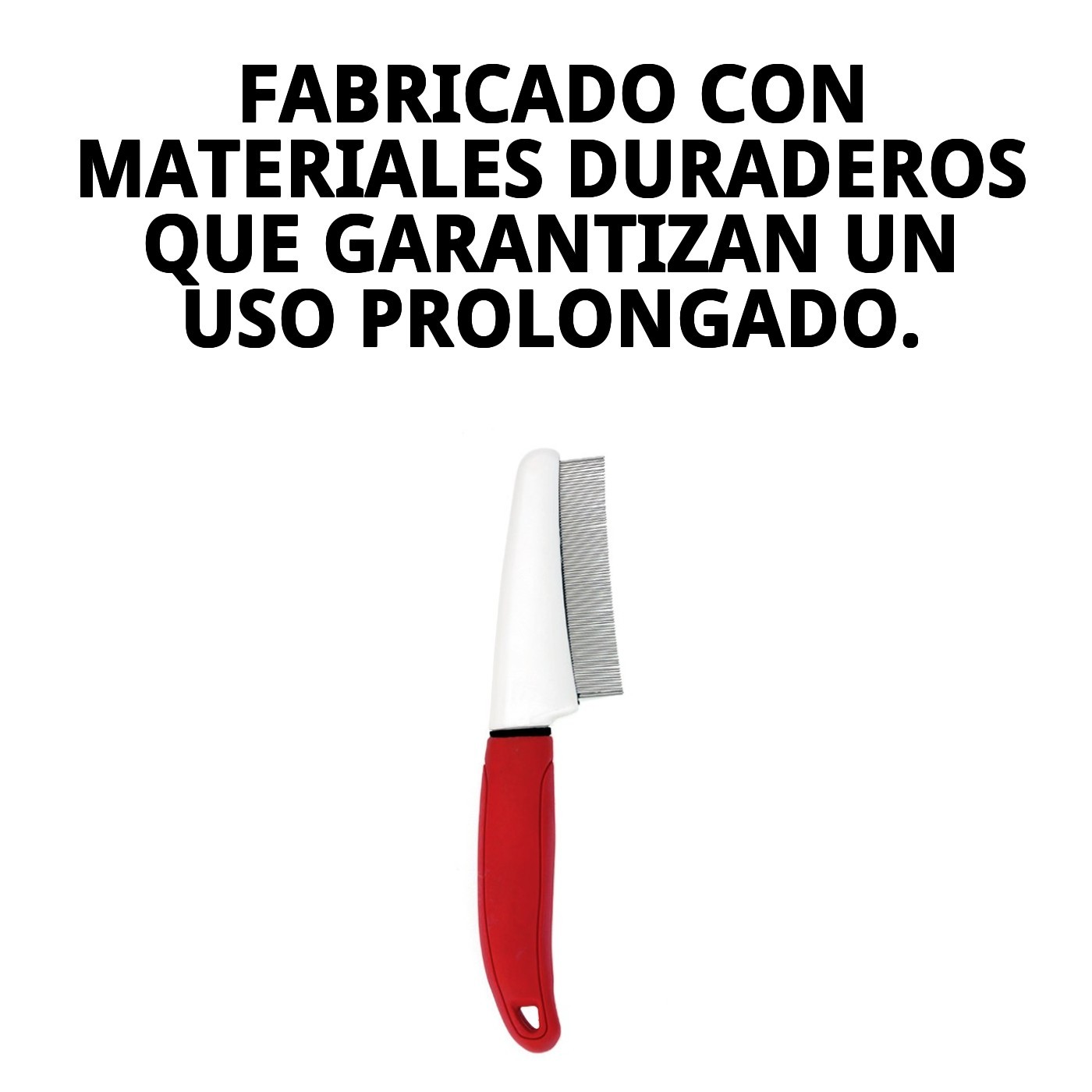 Peine Quitapulgas Moly Confort | Eliminación Precisa de Pulgas, Huevos y Suciedad en Perros y Gatos