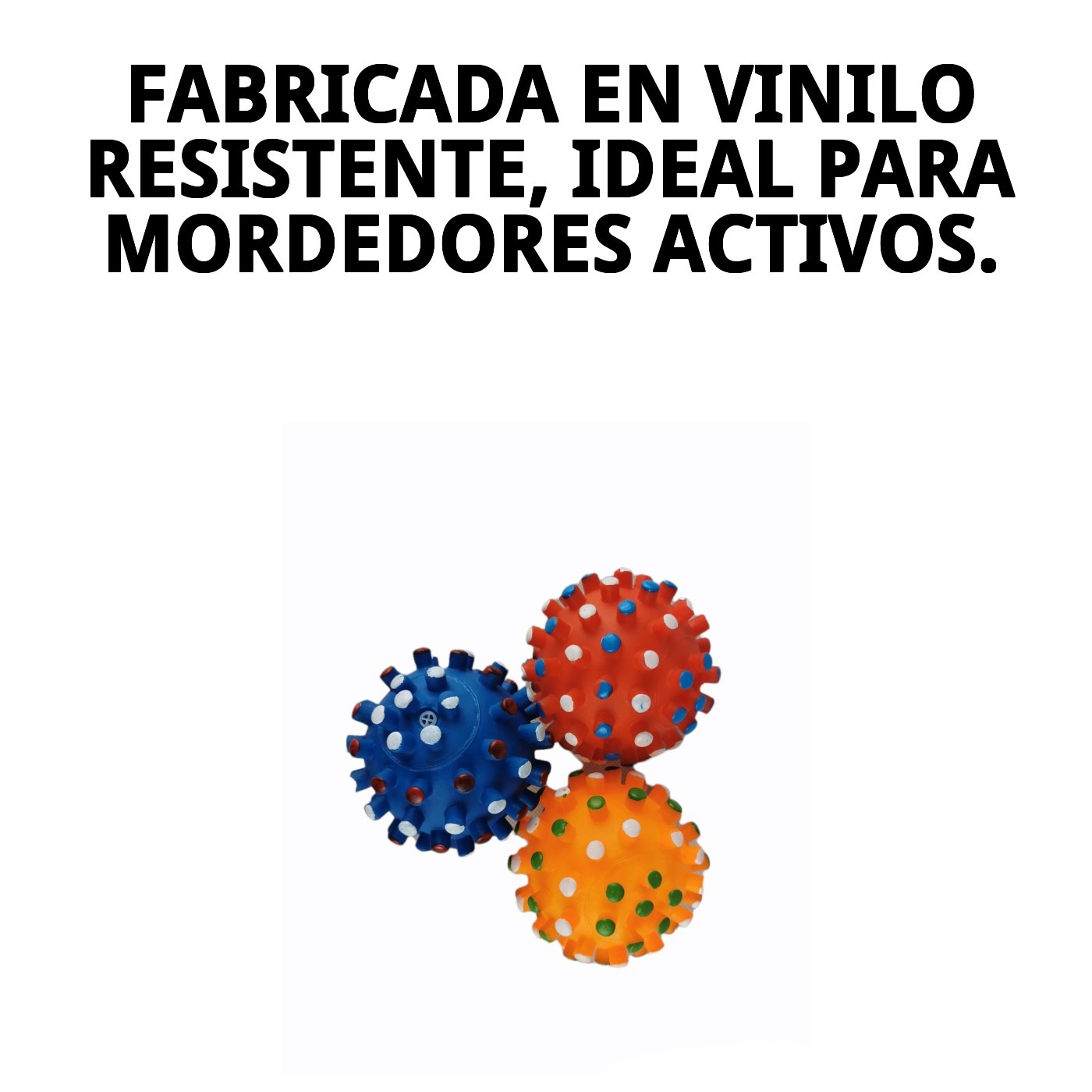 PELOTA DENTAL VINILO 8,5cm