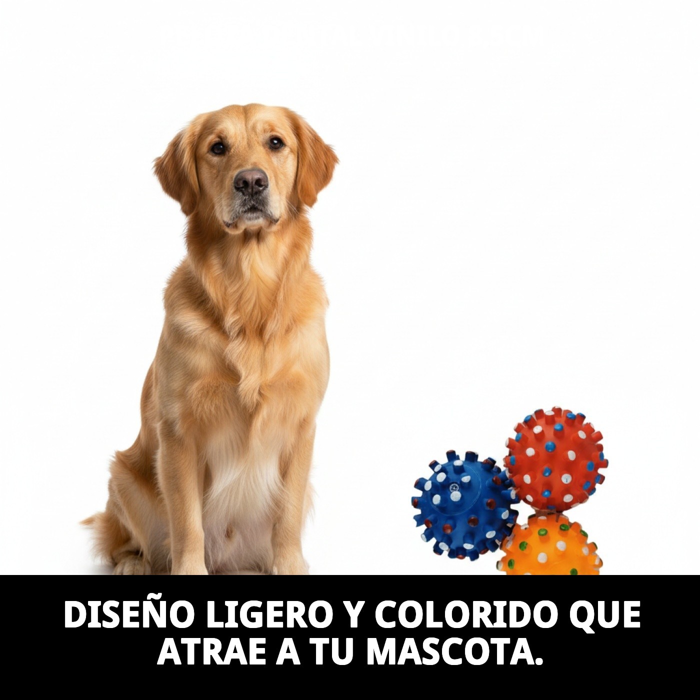 PELOTA DENTAL VINILO 8,5cm