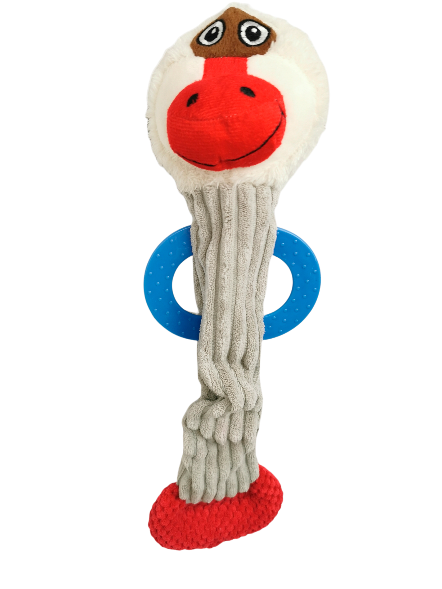 Peluche Mono para Perros 45 cm Moly | Juguete con Sonido y Mordedor Integrado