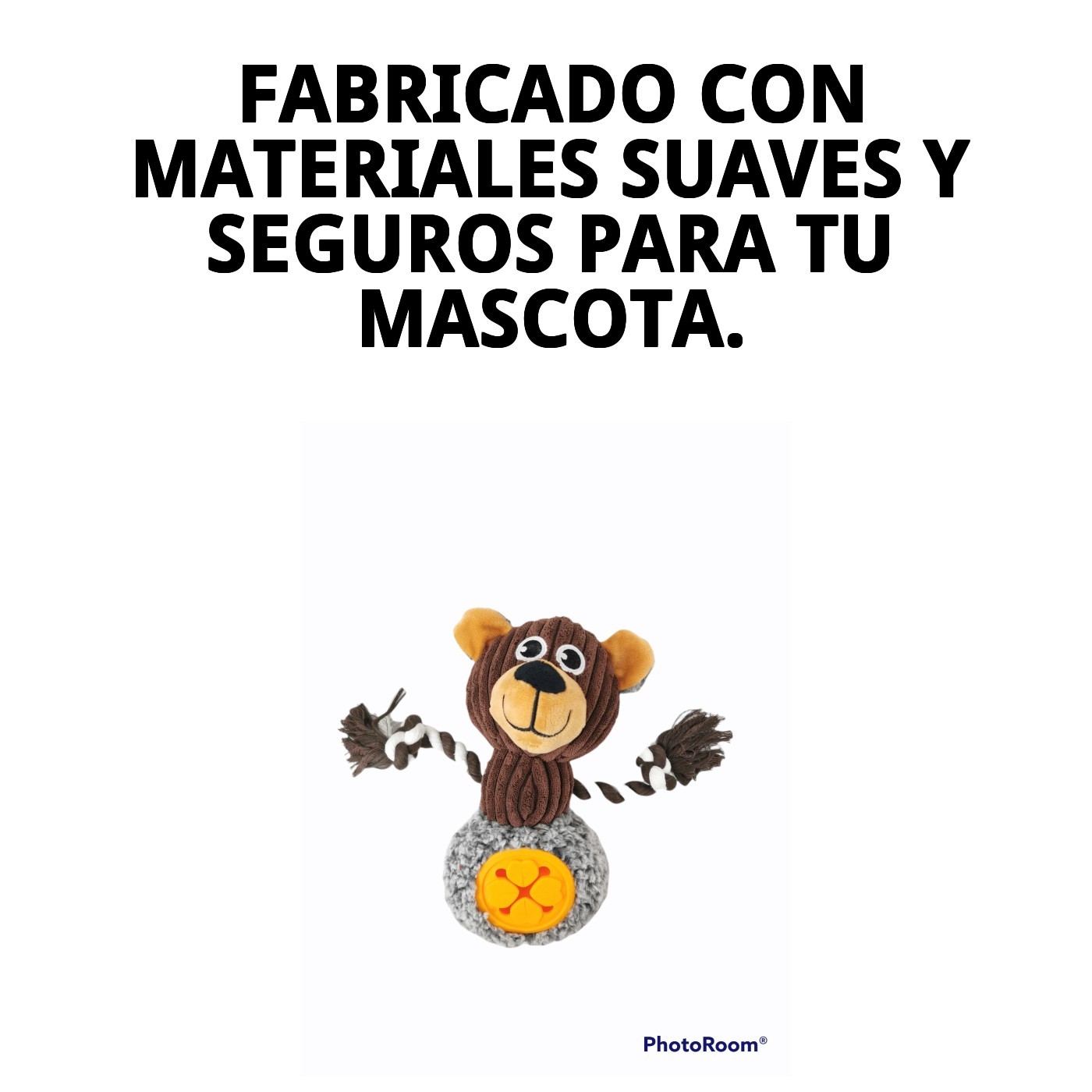 Peluche para Perros con Premio 26 cm Moly | Juguete Interactivo Rellenable y Súper Divertido