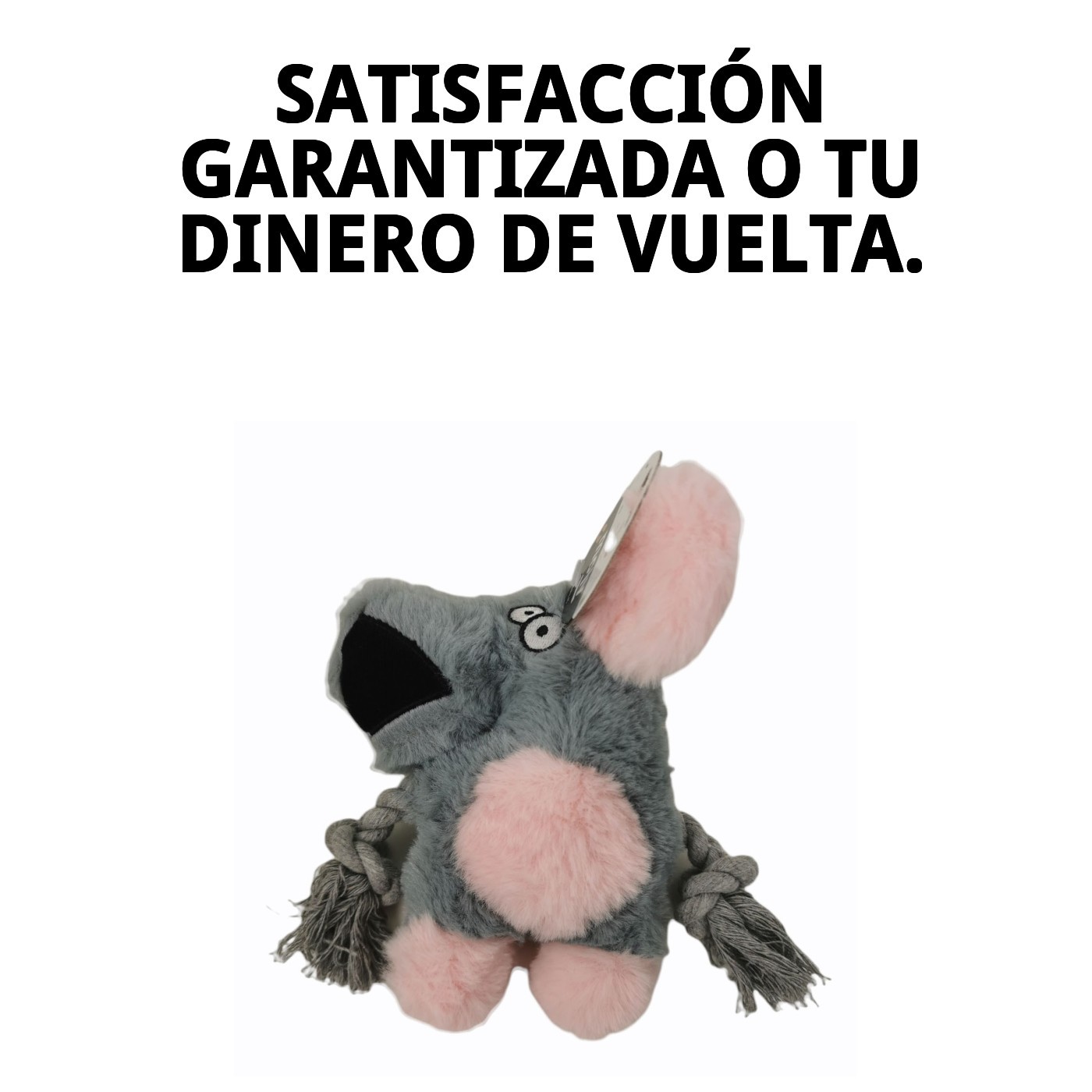 Peluche Puppy para Perros 19 cm Moly | Juguete Suave con Sonido, Ideal para Cachorros