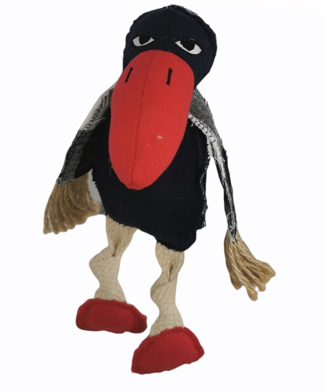 Peluche Tucán Crazy para Perros 33 cm Moly | Juguete Suave con Sonido y Súper Divertido