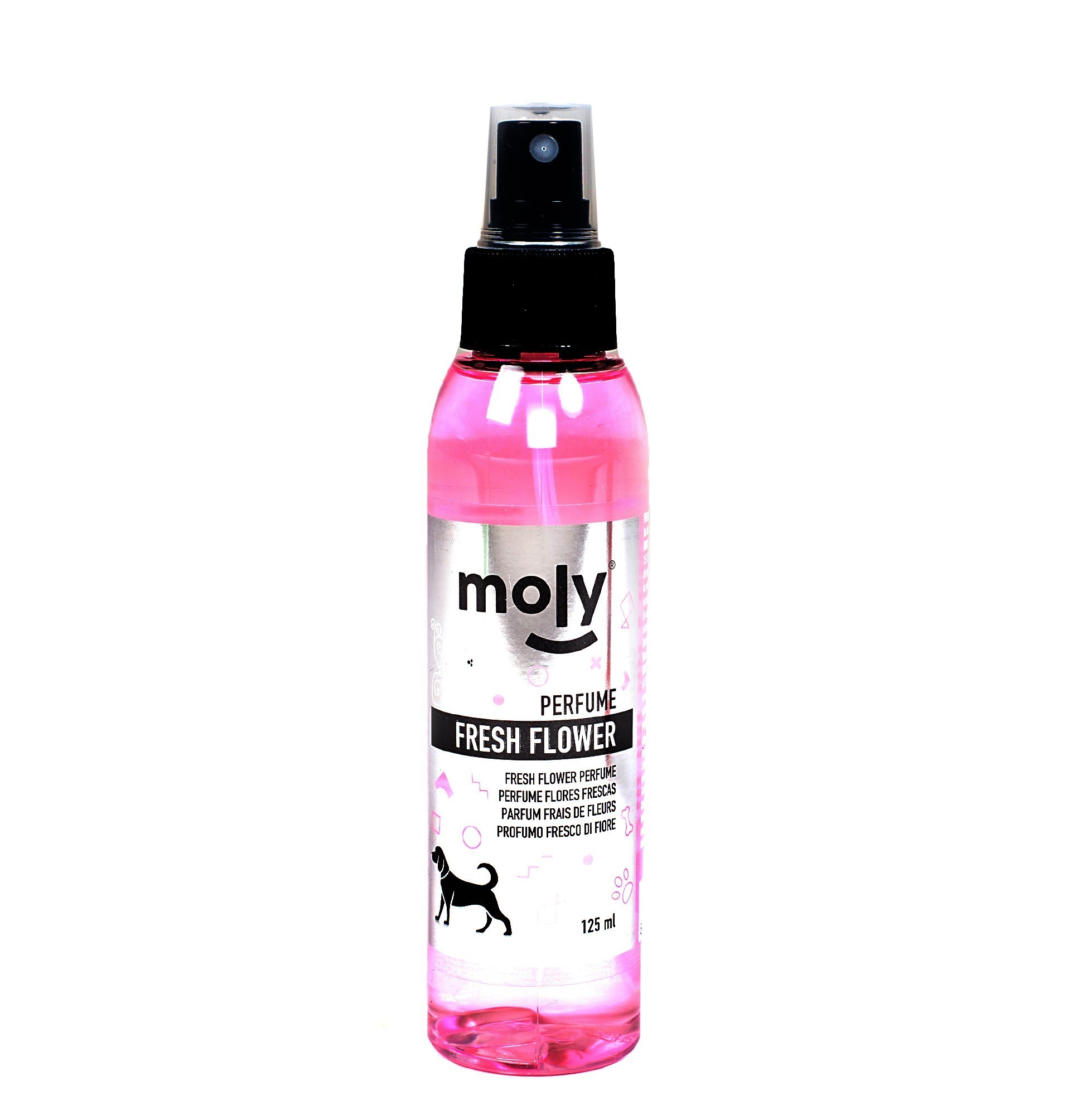 Perfume Fresh Flowers 125 ml Moly | Aroma Floral Suave y Duradero para Perros