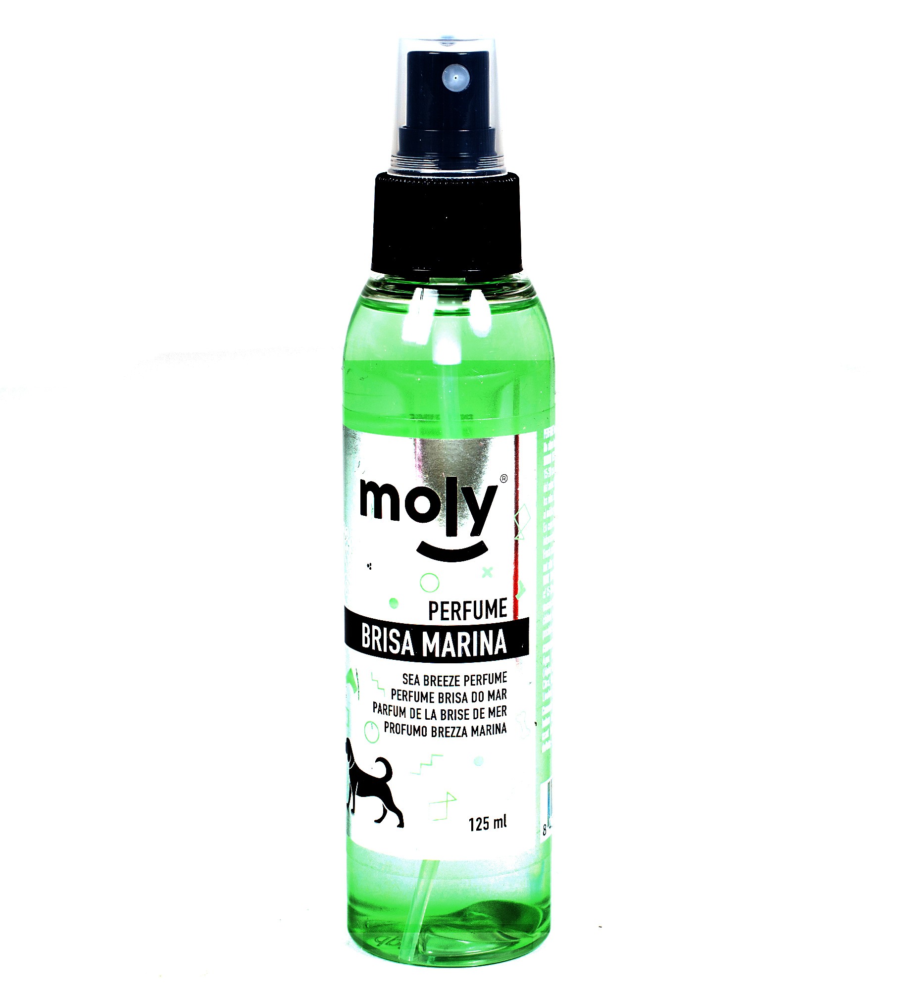 Perfume Moly Brisa Marina 125 ml | Aroma Fresco y Duradero para Perros y Gatos