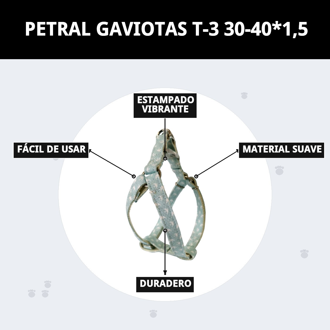 PETRAL GAVIOTAS T-3 30-40*1,5