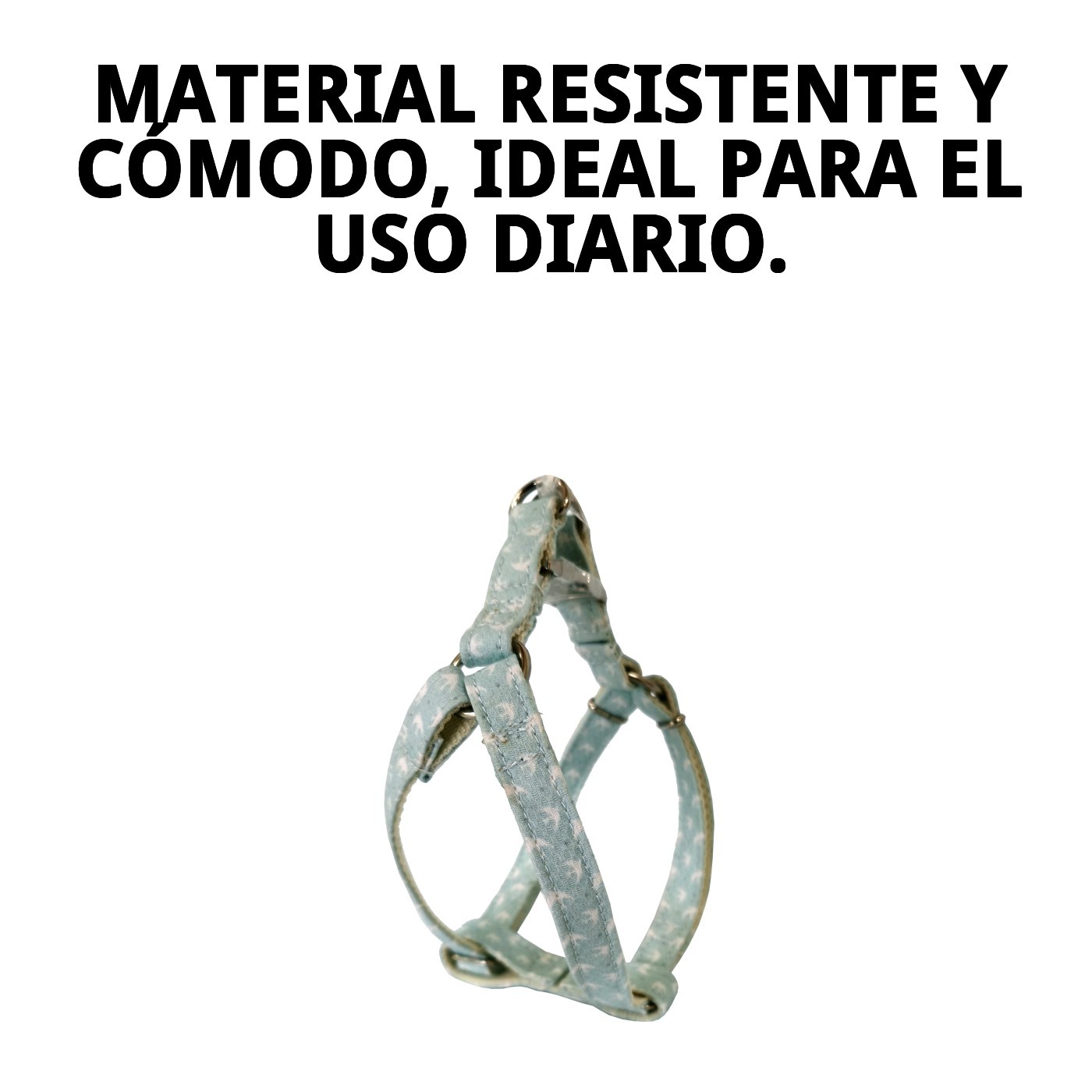 Petral para Perro Gaviotas T-5 (40–50 cm x 2 cm) | Arnés Ajustable y Cómodo – Moly