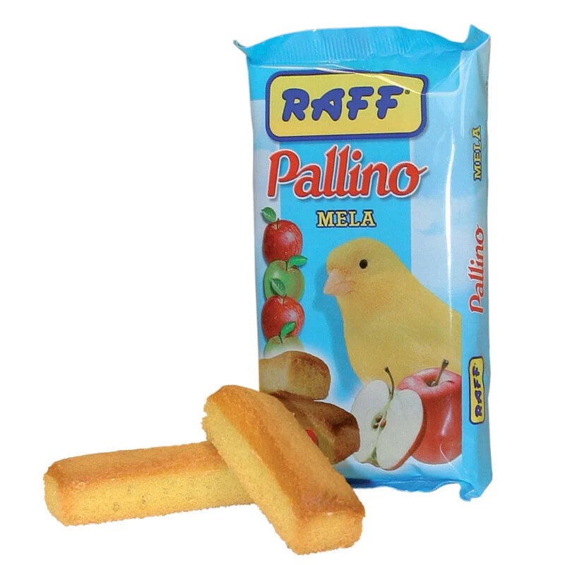 RAFF PALLINO MELA-5 BIZCOCHOS PARA PÁJAROS CON HUEVO