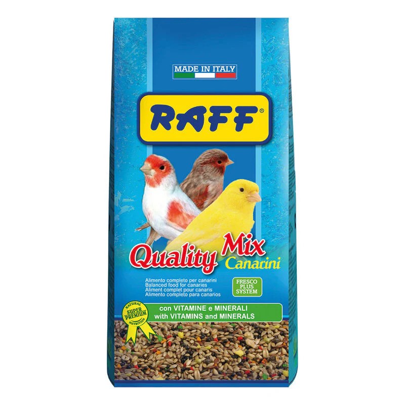 RAFF QUALITY MIX CANARINI 900G 4 UNIDADES