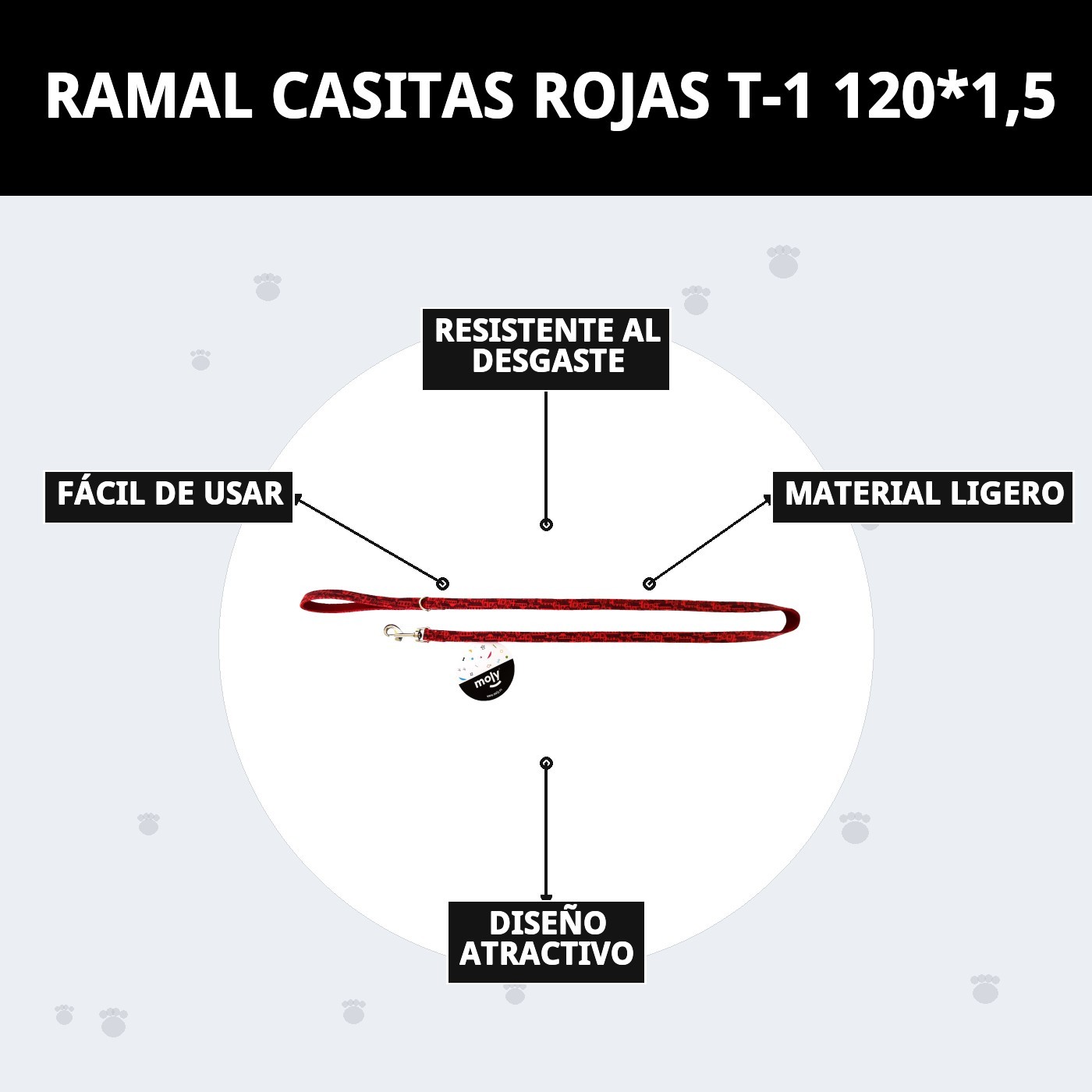 RAMAL CASITAS ROJAS T-1 120*1,5