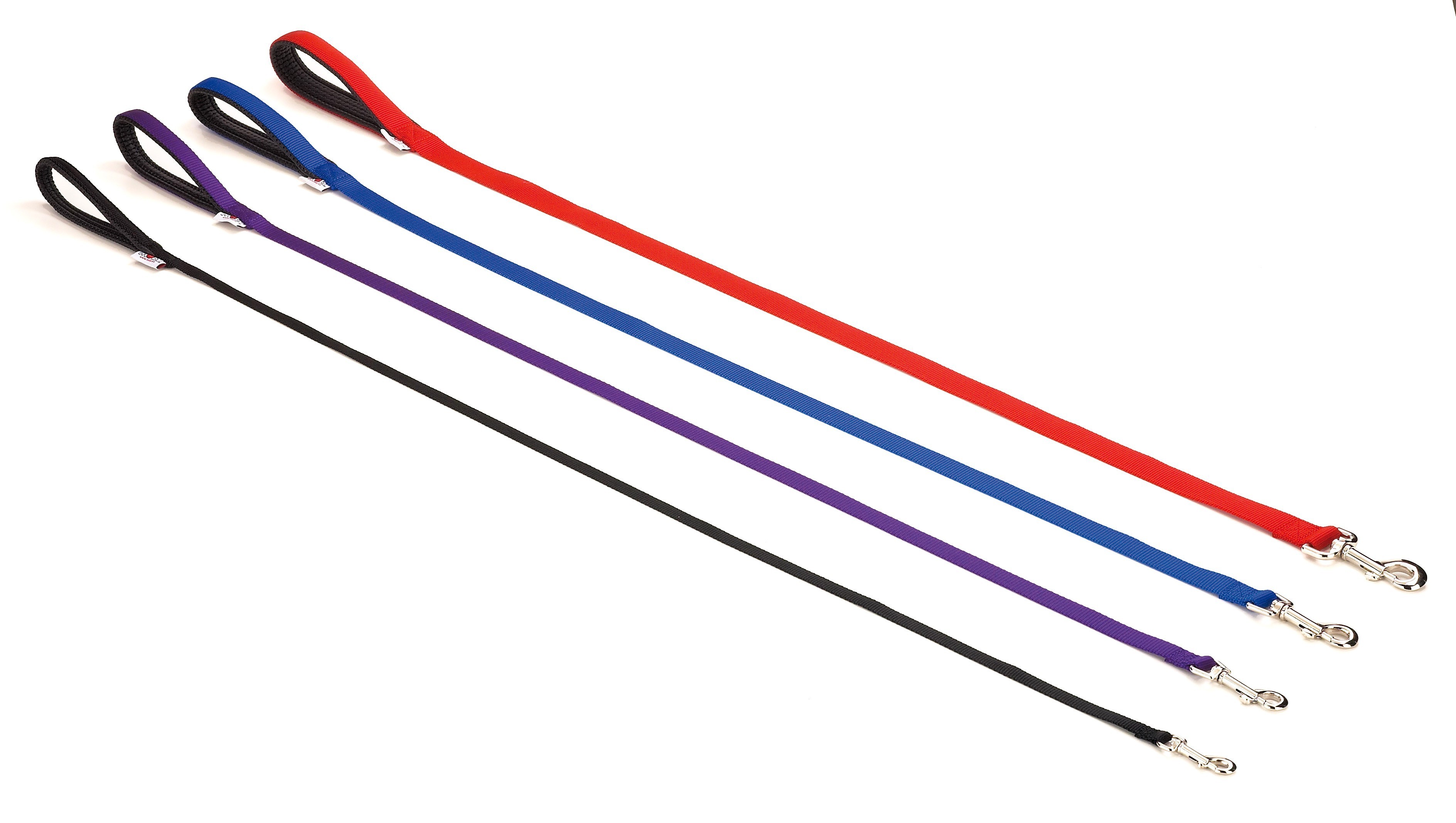 Ramal de Nylon Confort 120 cm x 2 cm con Mango Acolchado | Correa Resistente para Perros – Moly