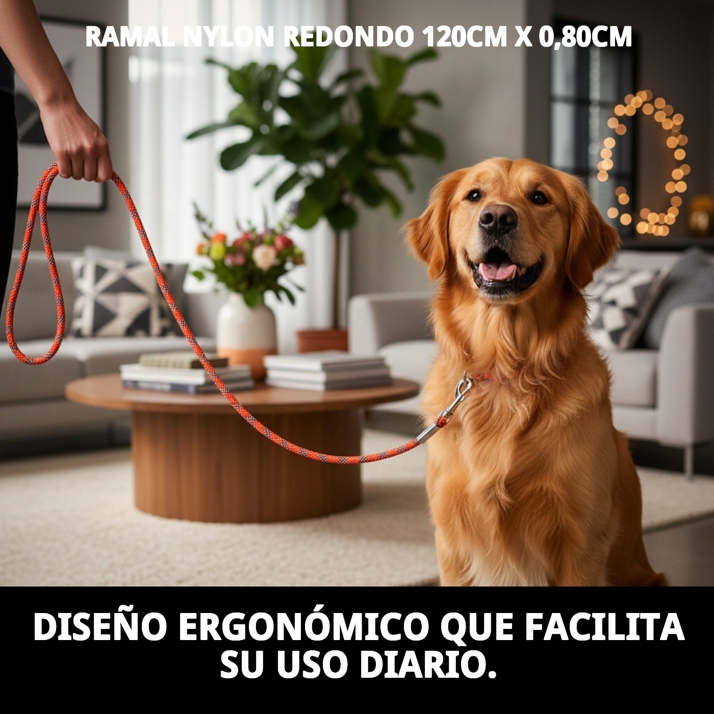 RAMAL NYLON REDONDO 120cm X 0,80cm