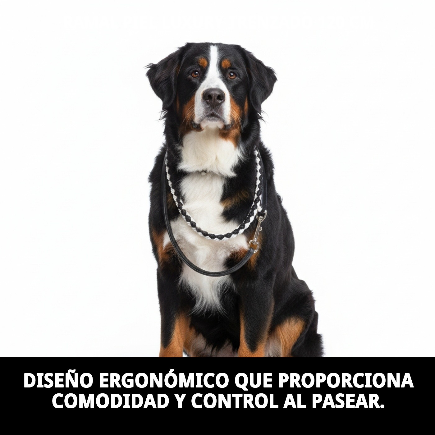 RAMAL PIEL LUXURY TRENZADO 120 CM