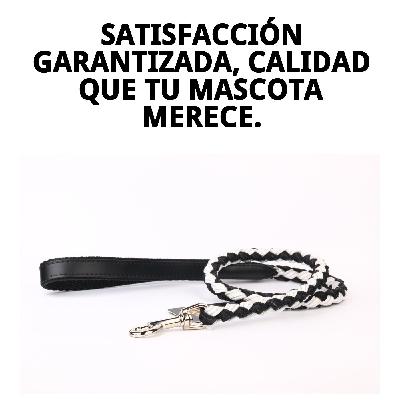 RAMAL PIEL LUXURY TRENZADO 120 CM