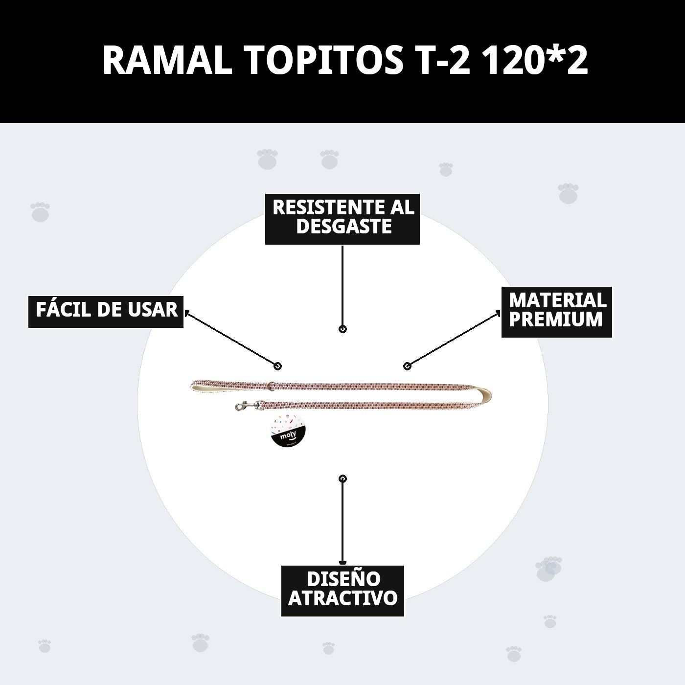 RAMAL TOPITOS T-2 120*2