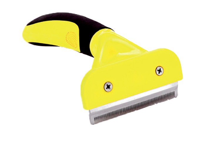 Rastrillo Quitapelo Pequeño Moly Confort | Herramienta Precisa para Deslanado en Perros Pequeños