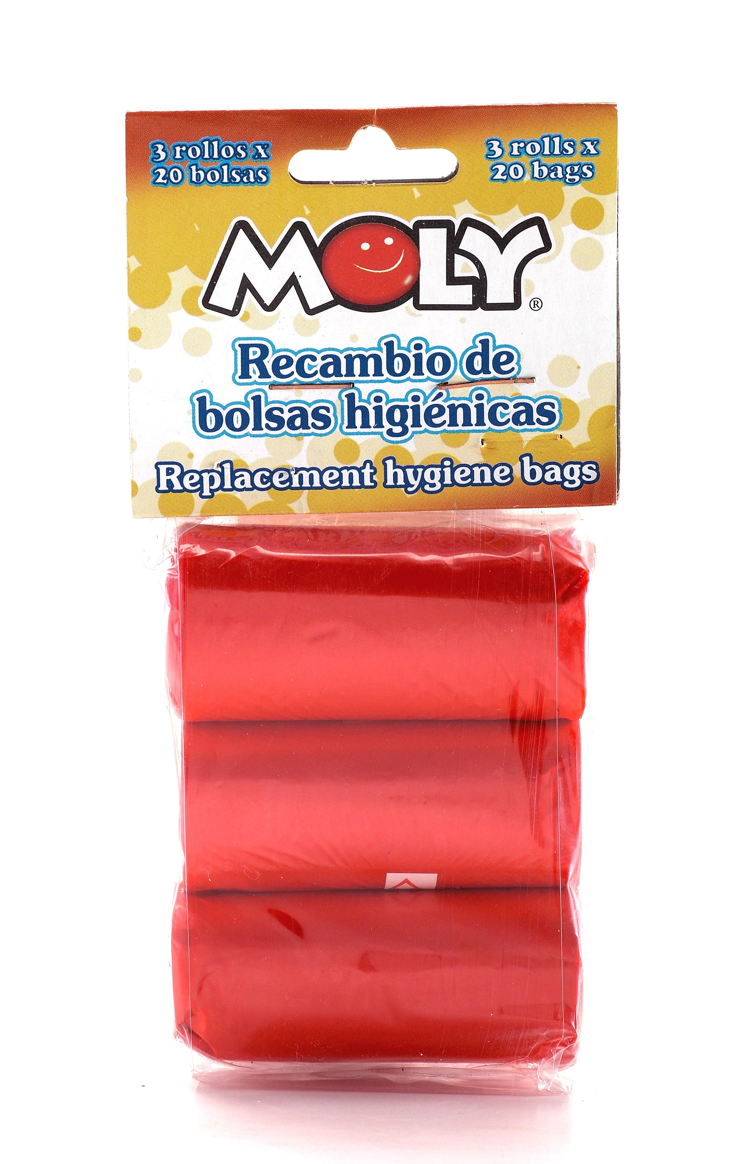 Recambio Bolsitas Higiénicas Pack 3 × 20 | Bolsas Resistentes y Prácticas para Paseos con tu Perro
