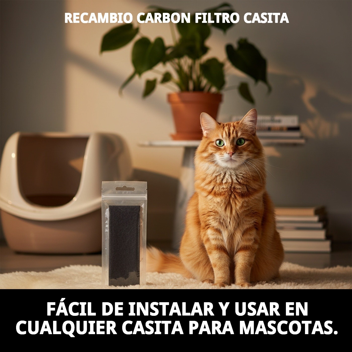 RECAMBIO CARBON FILTRO CASITA