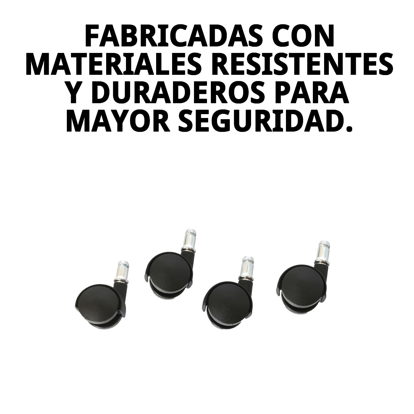 Set 4 Ruedas para Transportínes de perro Gulliver Iata giratorias