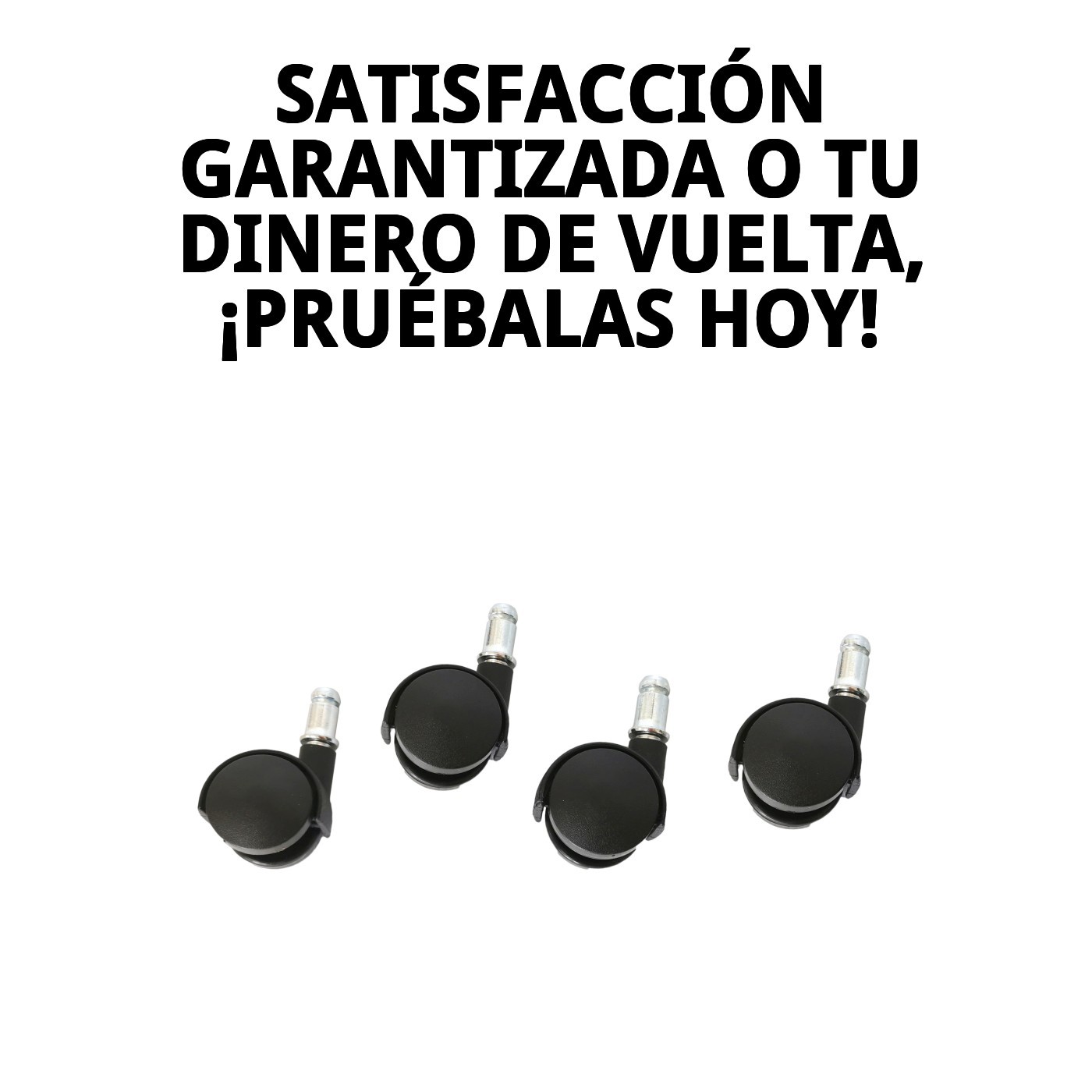 Set 4 Ruedas para Transportínes de perro Gulliver Iata giratorias