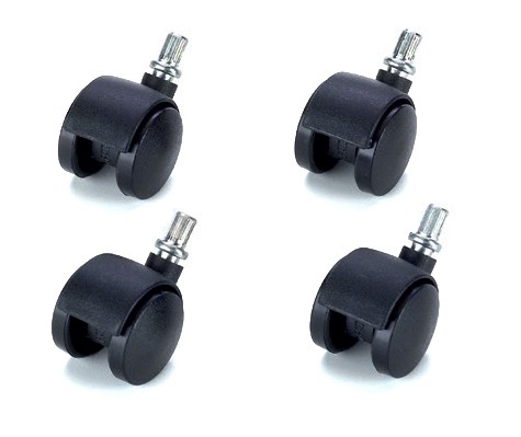 Set de 4 Ruedas 360° Castors para Transportín Gulliver 1, 2 y 3 | Desplazamiento Fácil y Seguro