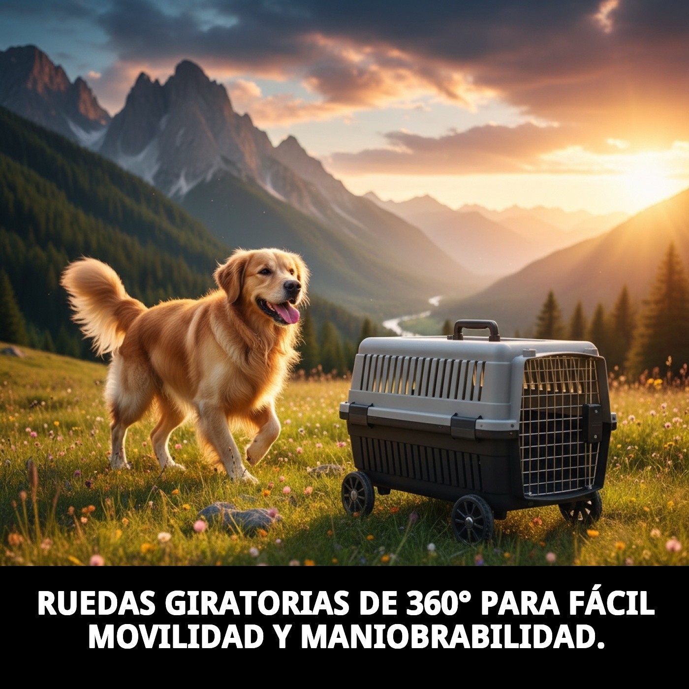 Set de 4 Ruedas para Transportín Gulliver 4-5-6-7