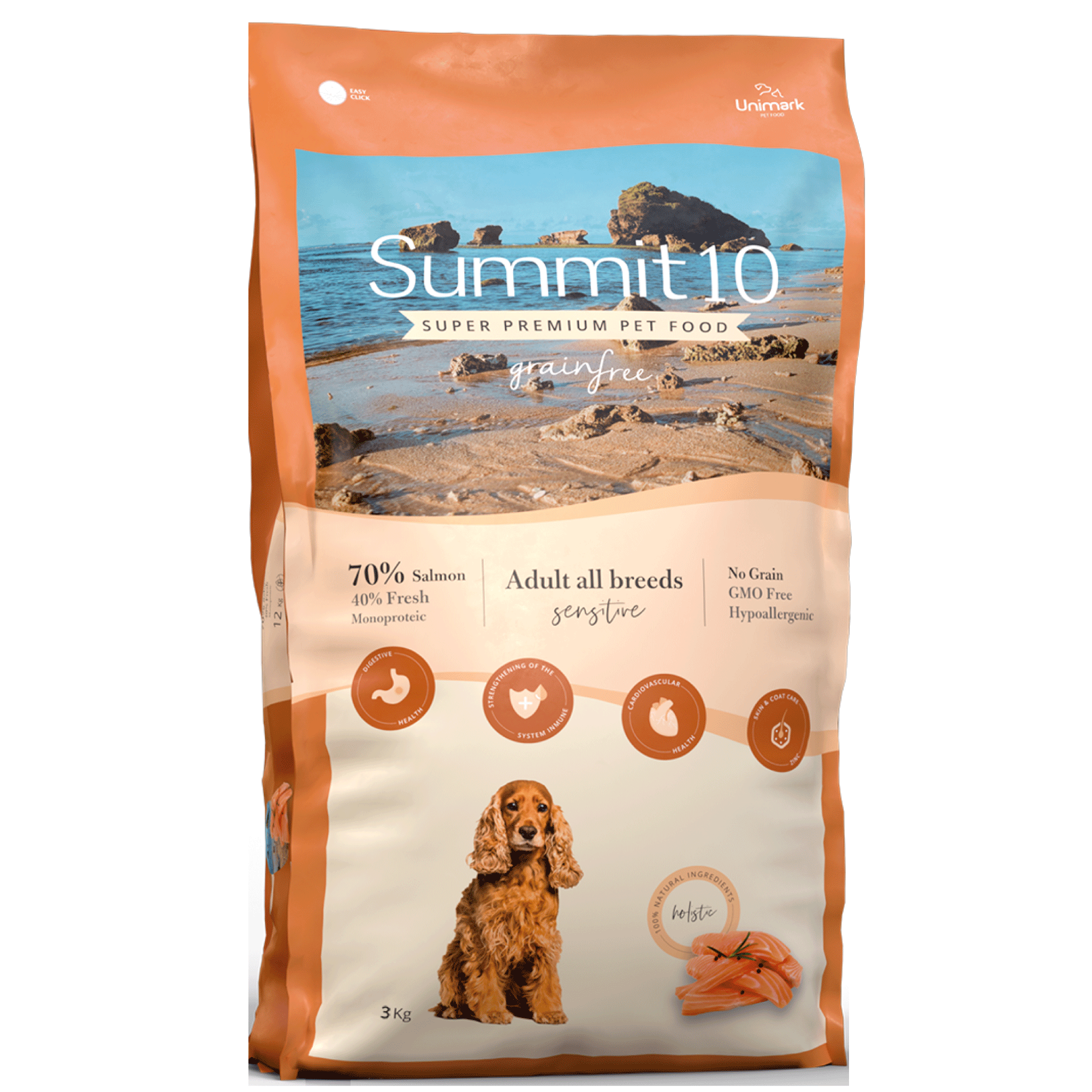 Summit 10 Grain Free Sensitive Salmon Potato 3 kg