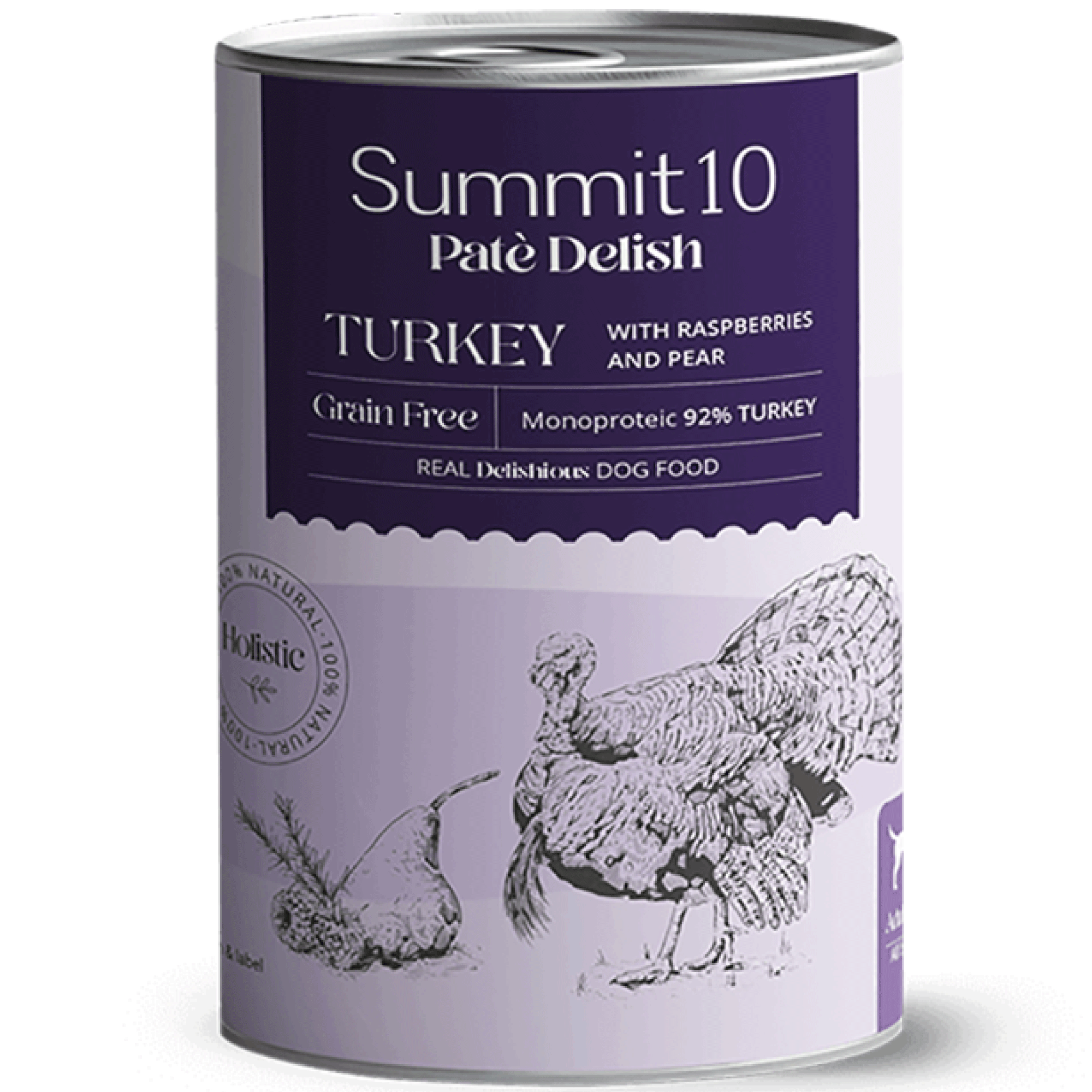 Summit 10 Paté Delish Turkey Grain Free 400 gr