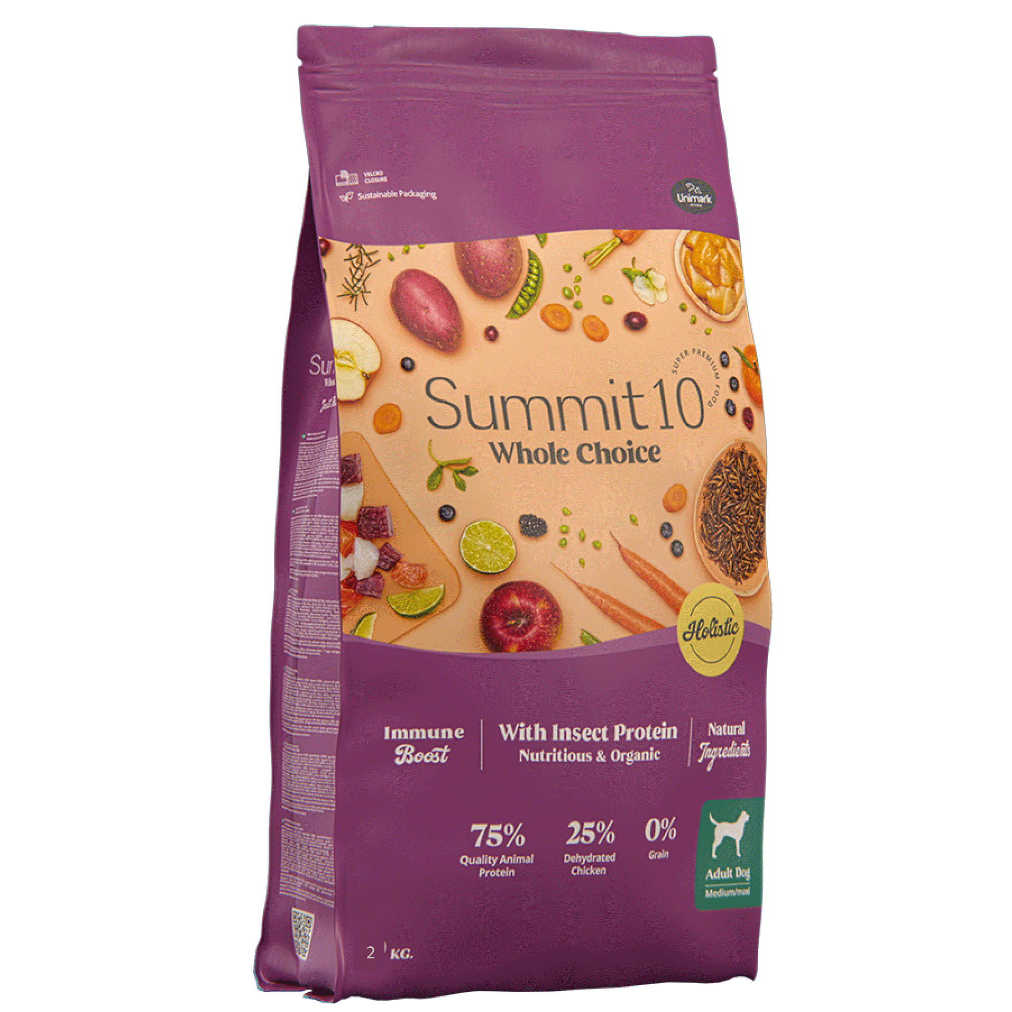 Summit 10 Whole Choice Adult Dog Insect Protein 2 kg