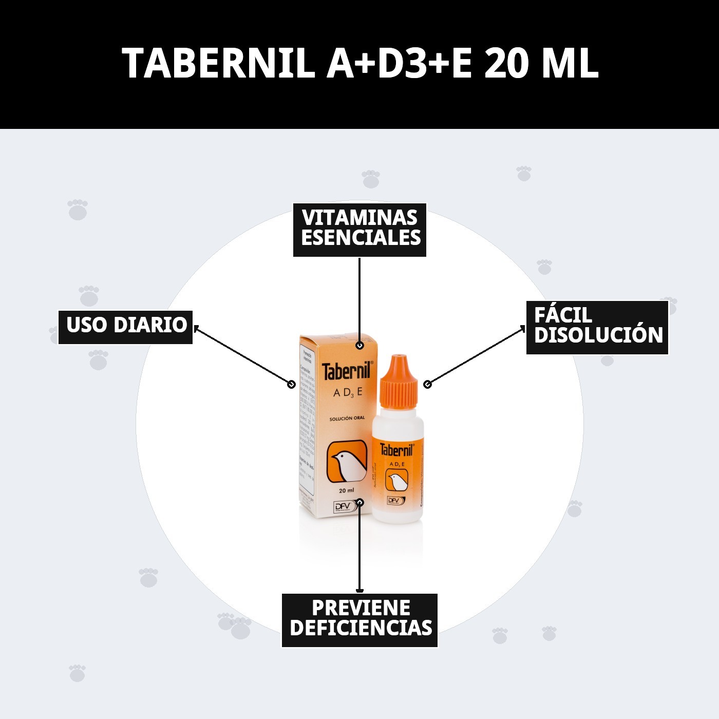 TABERNIL A+D3+E 20 ML