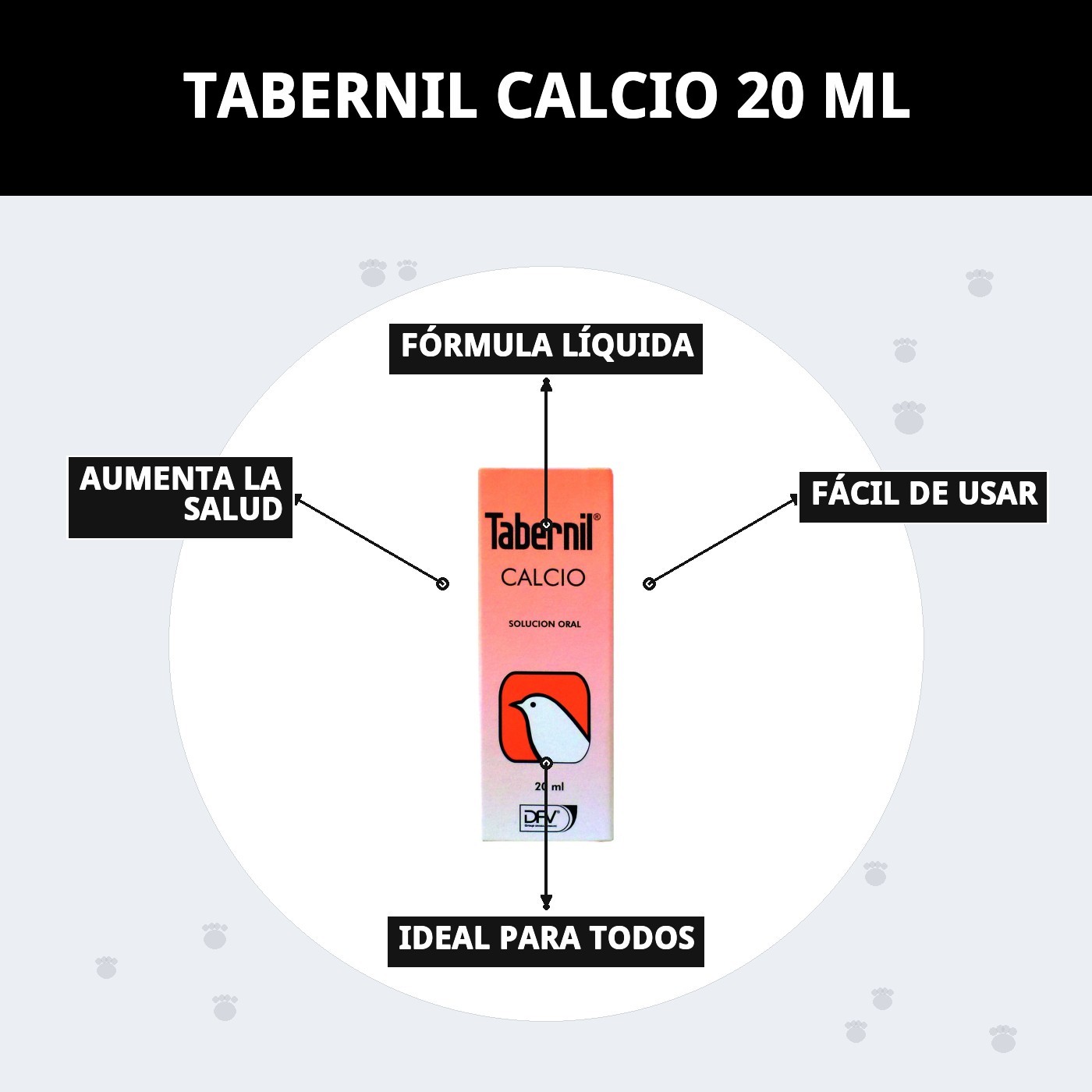 TABERNIL CALCIO 20 ML