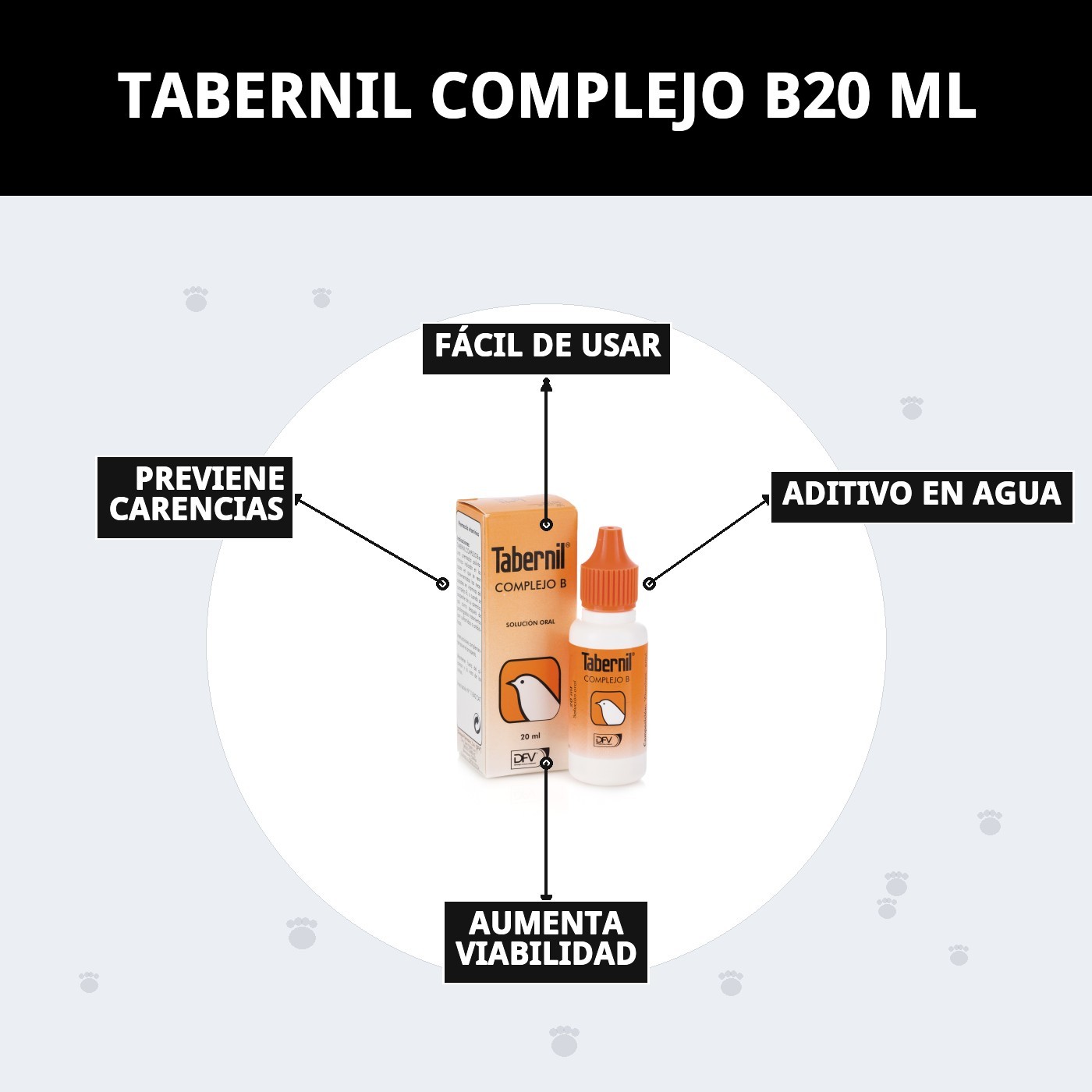 TABERNIL COMPLEJO B20 ML