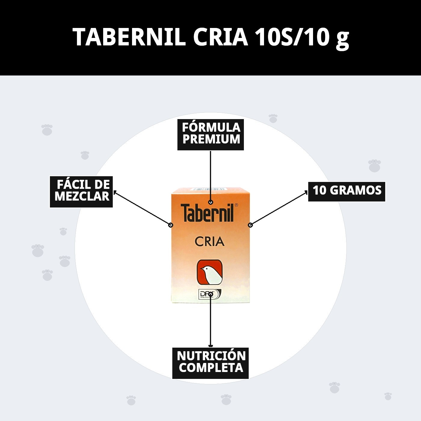 TABERNIL CRIA 10S/10 g