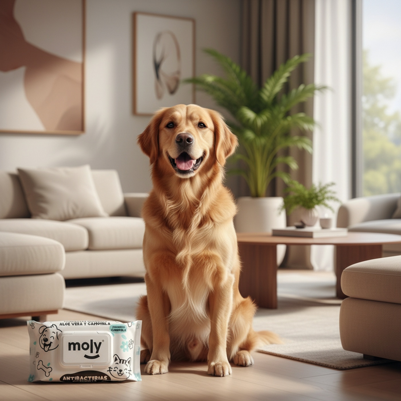 Toallitas Higiénicas con Bactericida y Repelente Antiparasitario | Limpieza y Protección Diaria – Moly