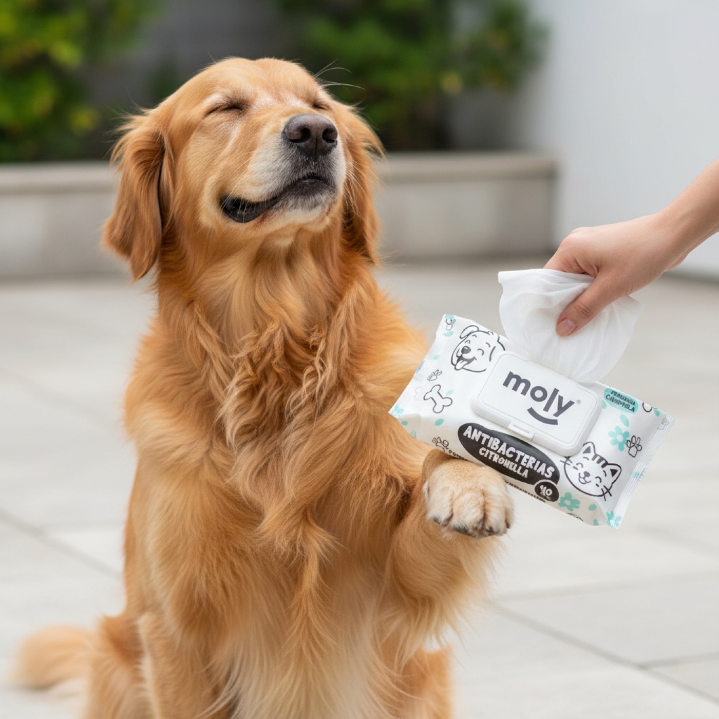 Toallitas Higiénicas con Bactericida y Repelente Antiparasitario | Limpieza y Protección Diaria – Moly