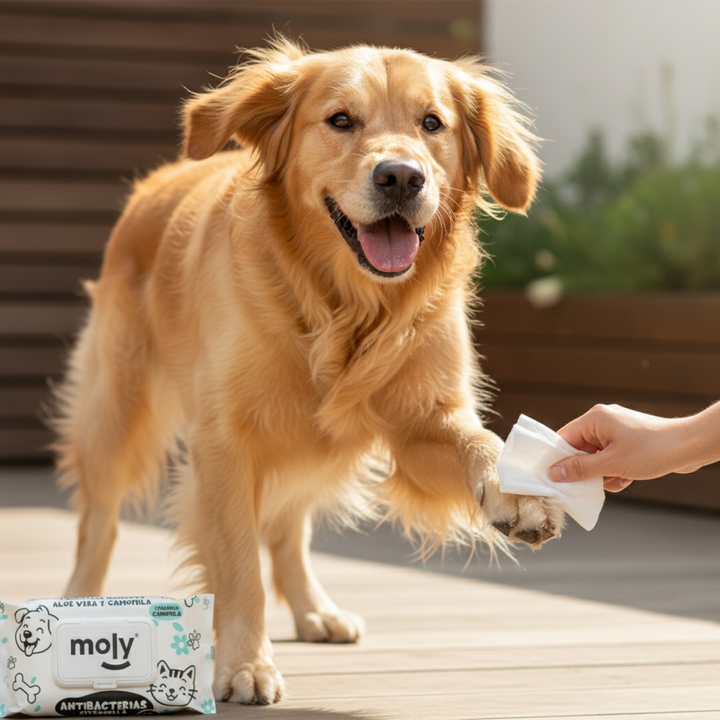 Toallitas Higiénicas con Bactericida y Repelente Antiparasitario | Limpieza y Protección Diaria – Moly